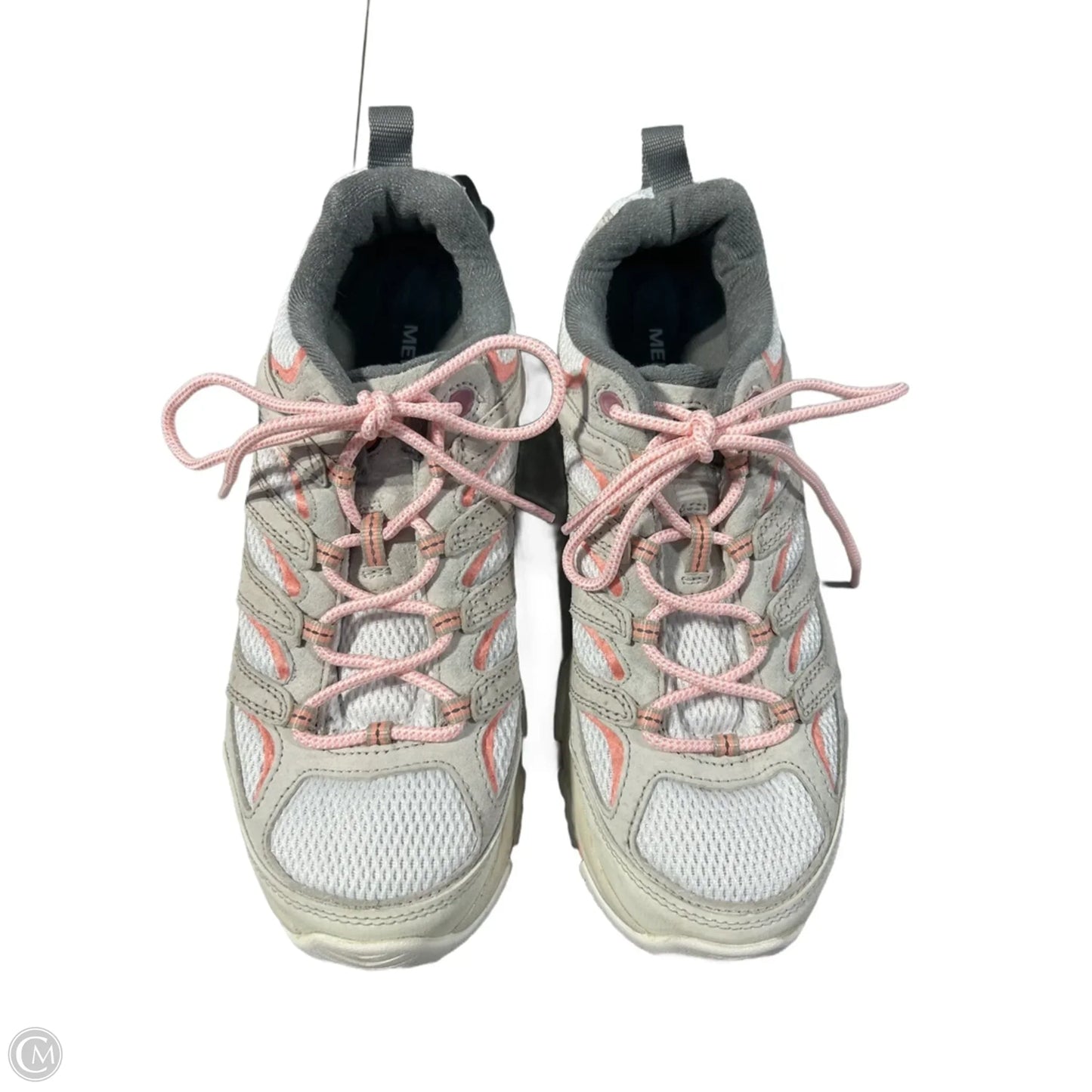 Shoes Hiking By Merrell In Cream, Size: 10