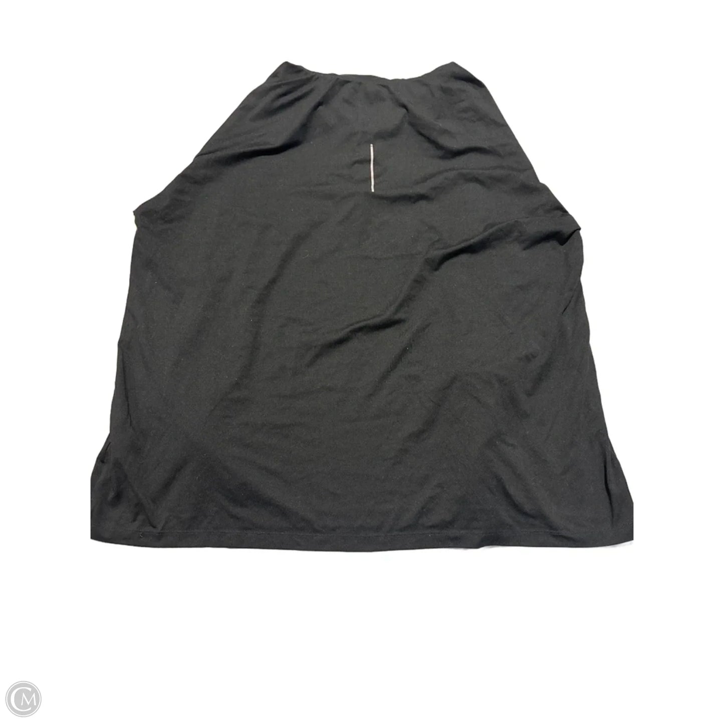 Athletic Top Long Sleeve Collar By Nike In Black, Size: 2x
