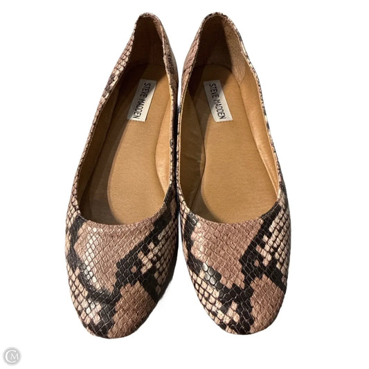Shoes Flats By Steve Madden In Snakeskin Print, Size: 7