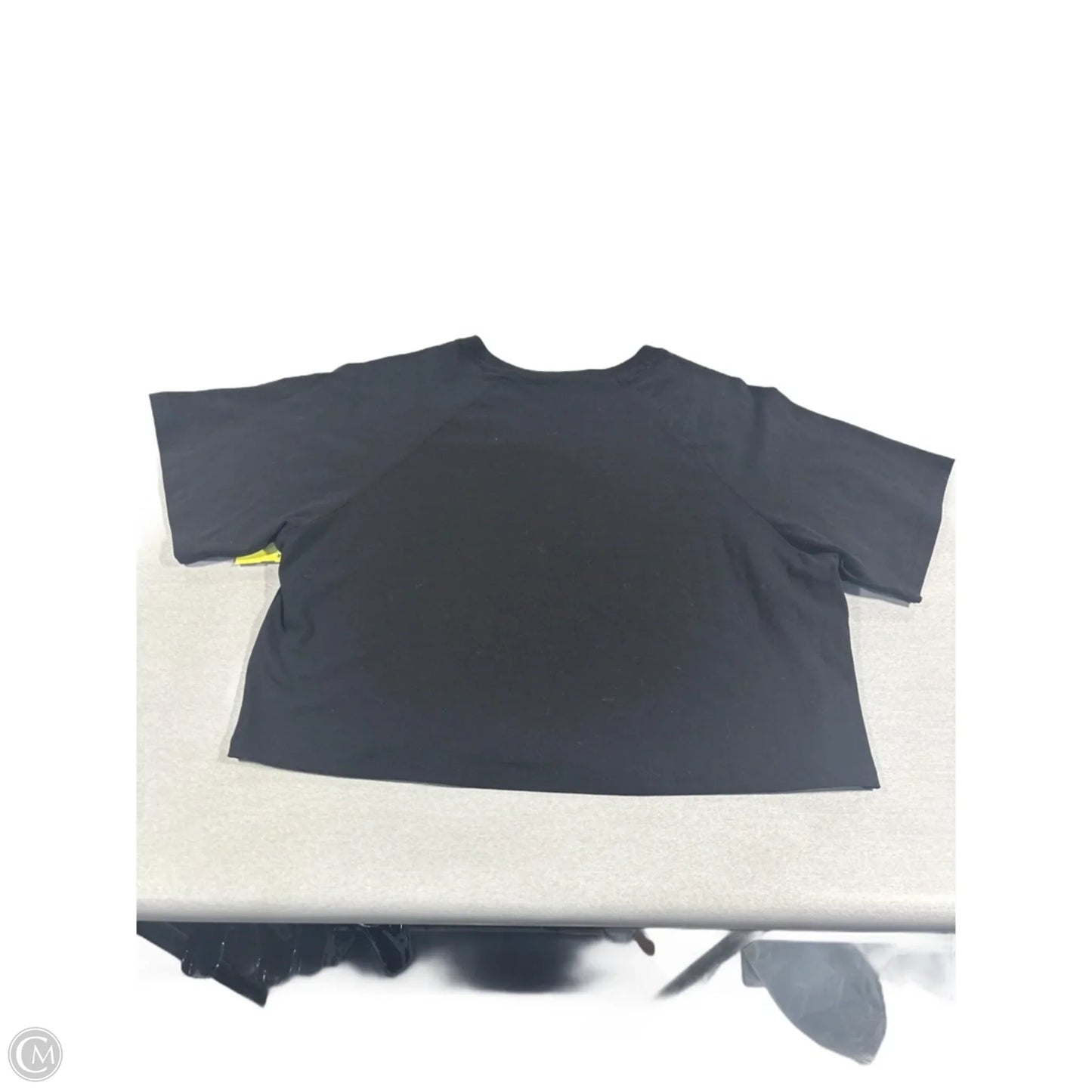 Top Short Sleeve By As Revival In Black, Size: M