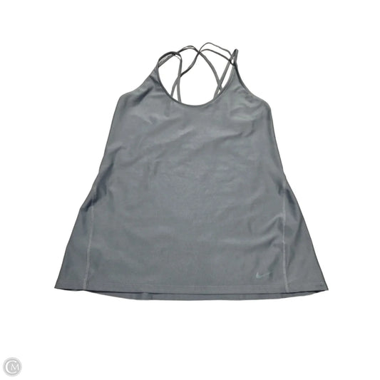 Athletic Tank Top By Nike In Green, Size: M