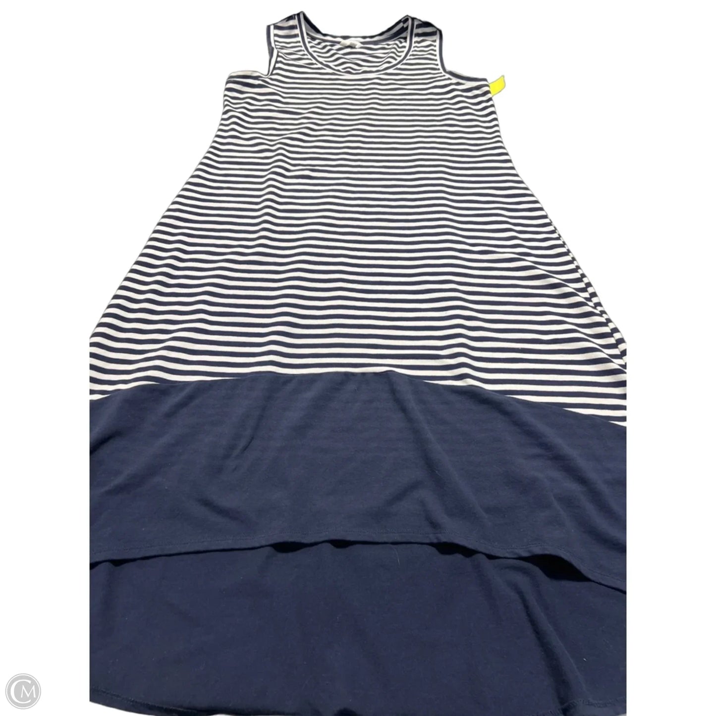Dress Casual Maxi By Time And Tru In Striped Pattern, Size: Xl