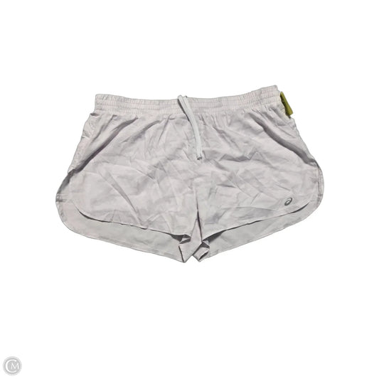 Athletic Shorts By Asics In White, Size: Xl