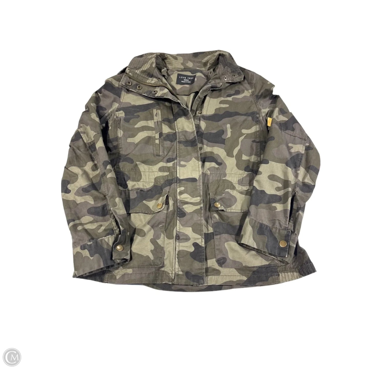 Jacket Other By Love Tree In Camouflage Print, Size: M