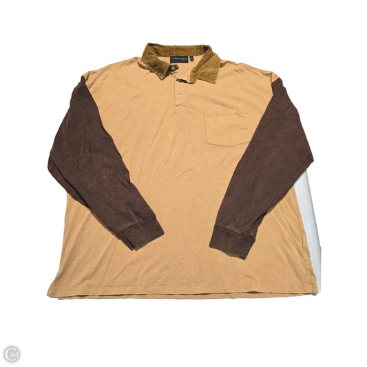 Top Long Sleeve By No Boundaries In Brown, Size: Xl