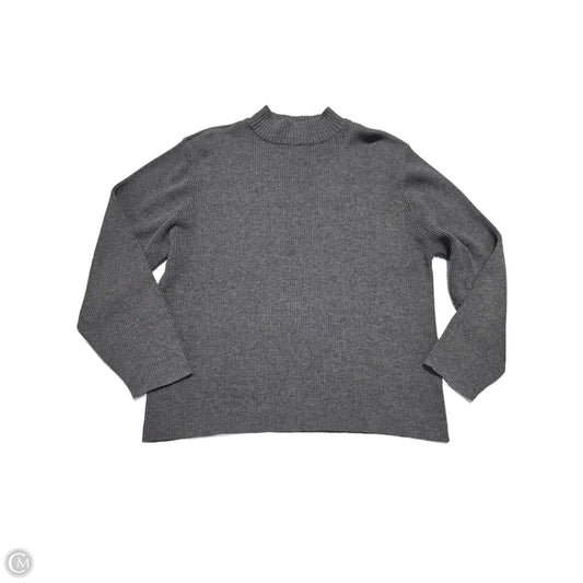 Top Long Sleeve By Kb Collections In Grey, Size: 3x