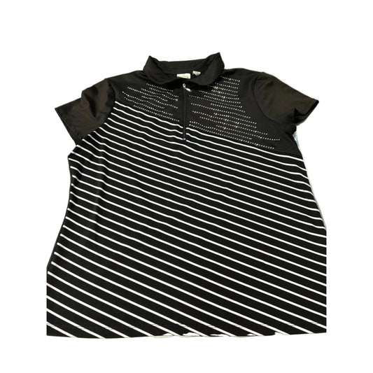 Athletic Tank Top By Zenergy By Chicos In Black, Size: L