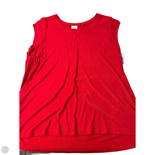 Tank Top By Cabi In Red, Size: L