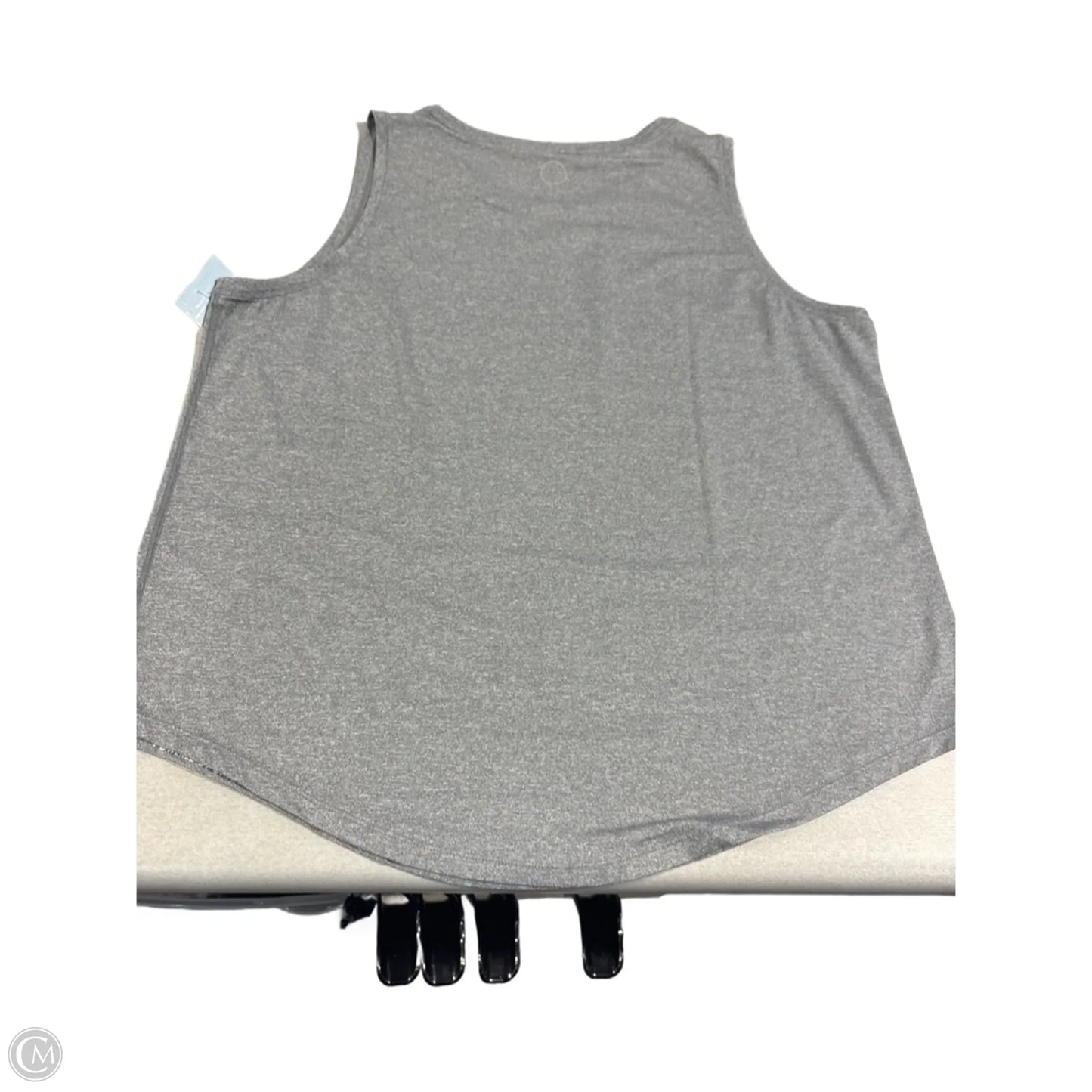 Athletic Tank Top By Life Is Good In Grey, Size: Xl