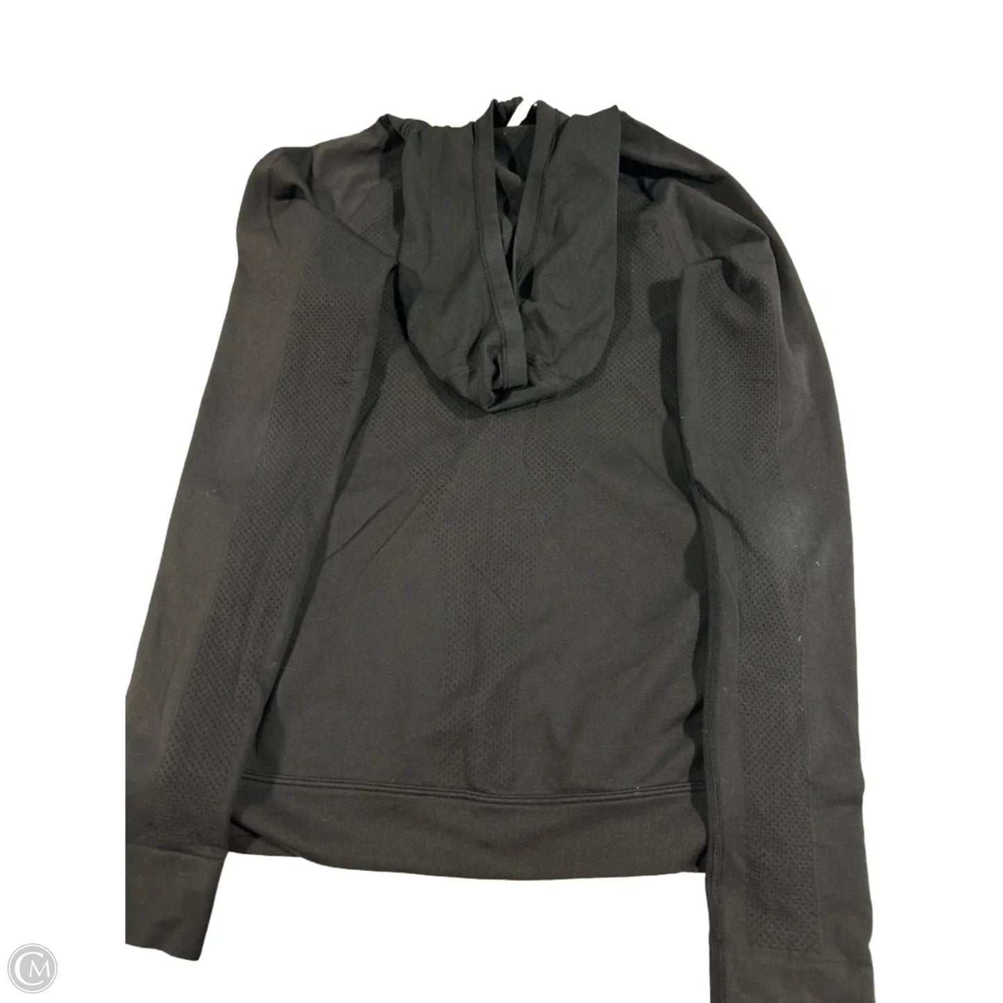 Athletic Jacket By Lululemon In Black, Size: 6