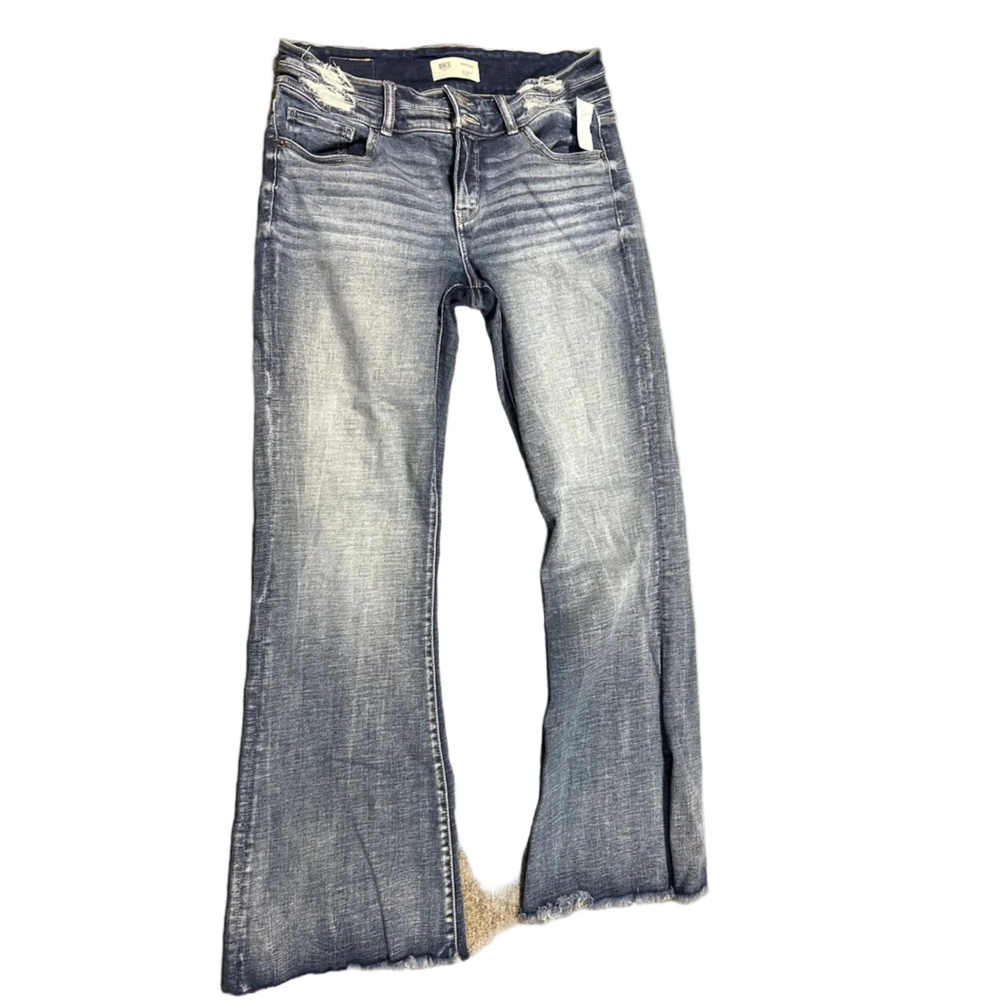 Jeans Boot Cut By Bke In Blue Denim, Size: 12