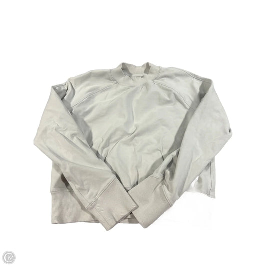 Top Long Sleeve By Lululemon In White, Size: S