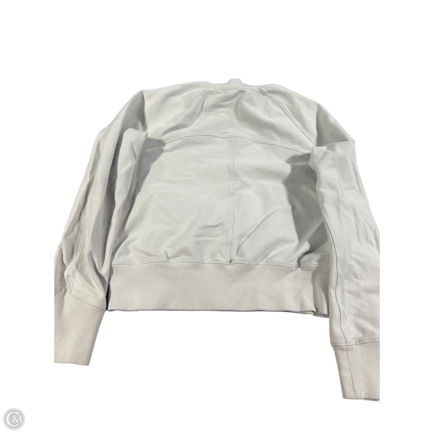 Top Long Sleeve By Lululemon In White, Size: S