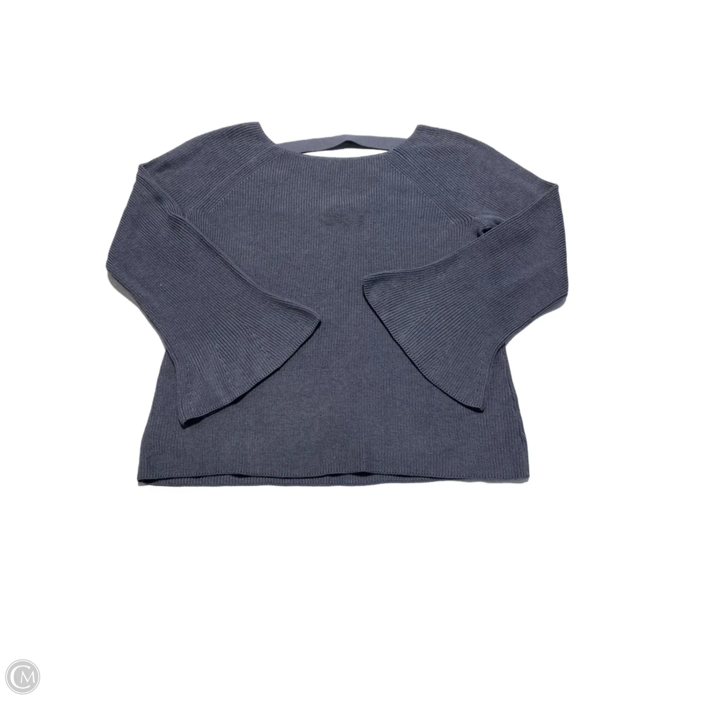 Top Long Sleeve By Loft In Grey, Size: M