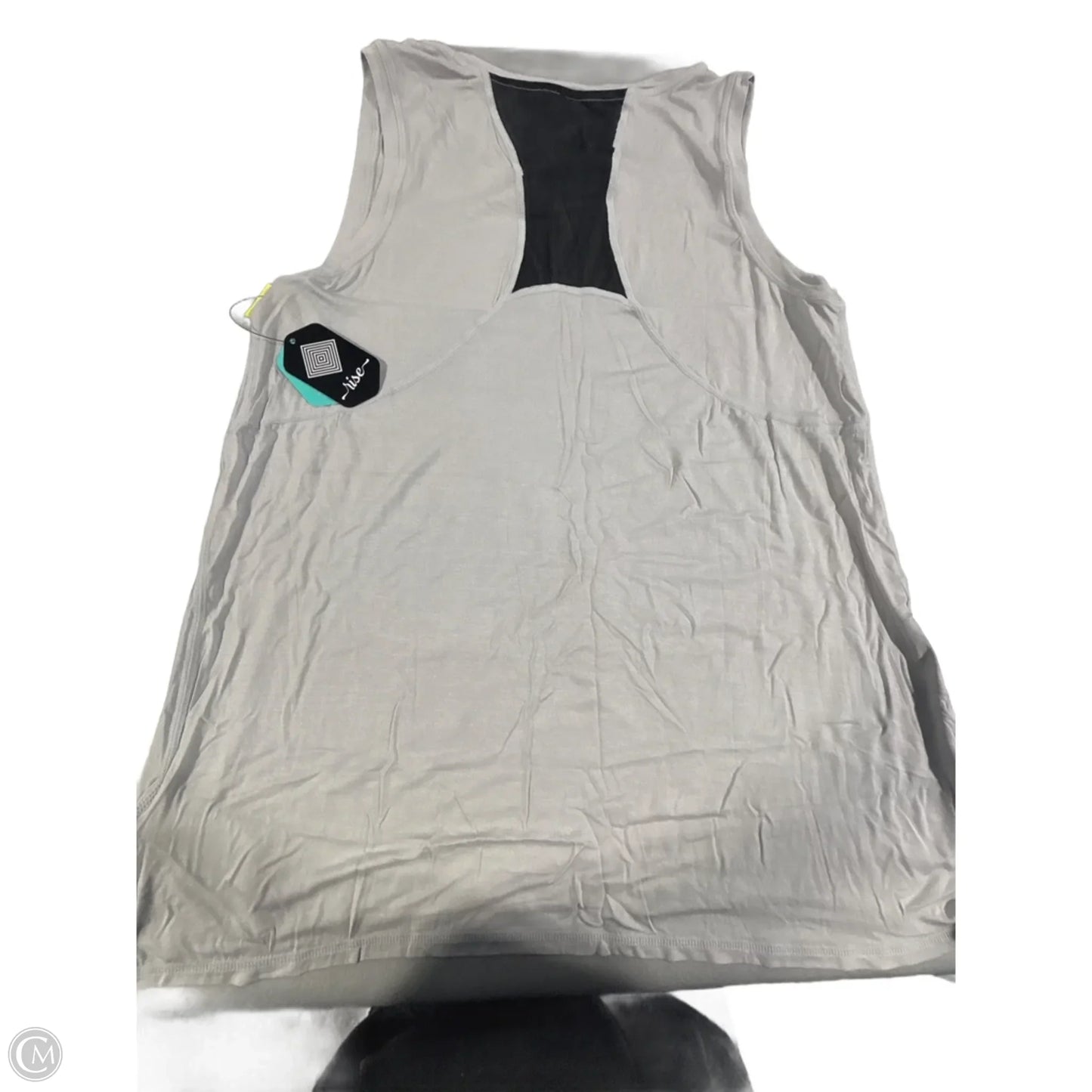 Athletic Tank Top By Cmc In Grey, Size: M