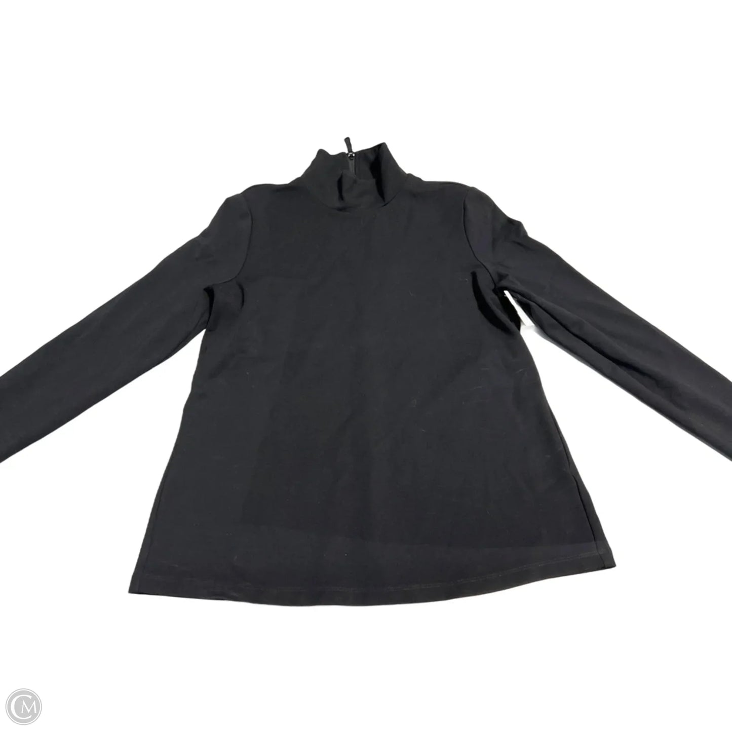 Top Long Sleeve By Cabi In Black, Size: M