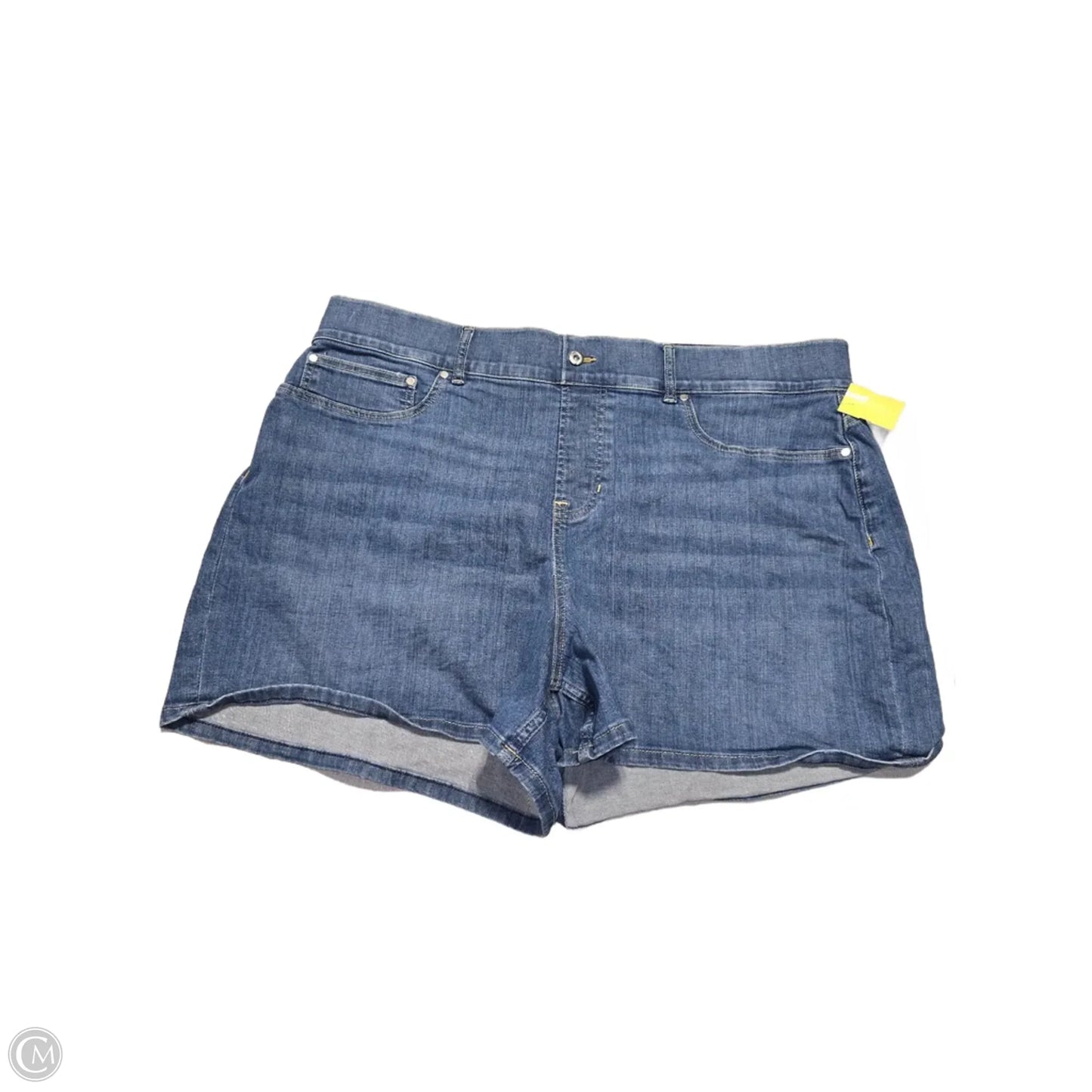 Shorts By Spanx In Blue Denim, Size: 3x