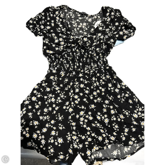 Romper By Love Tree In Black, Size: S