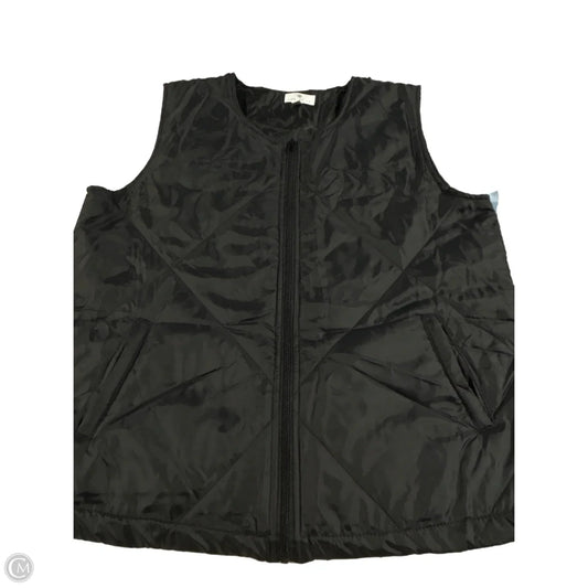 Vest Puffer & Quilted By Socialite In Black, Size: S