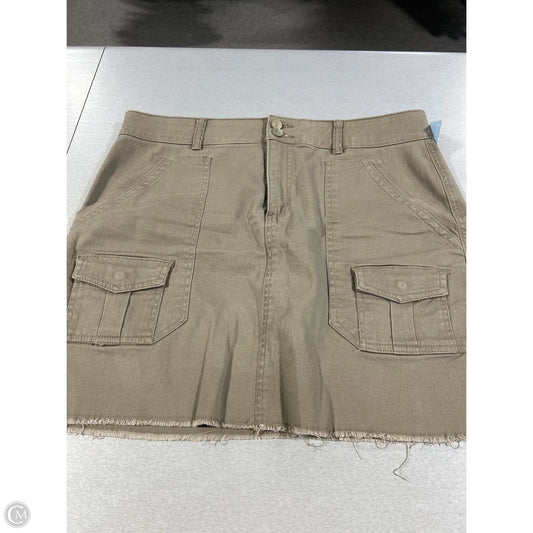 Skirt Mini & Short By Democracy In Brown, Size: 12