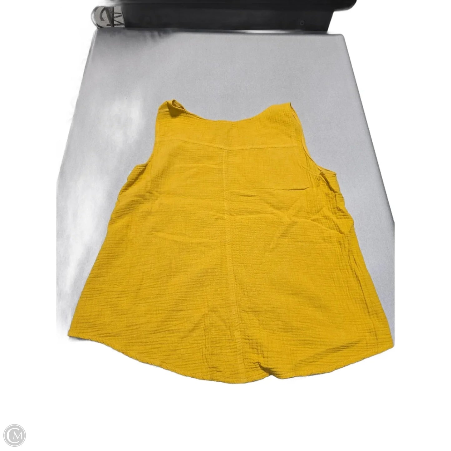 Tank Top By Cmc In Yellow, Size: L