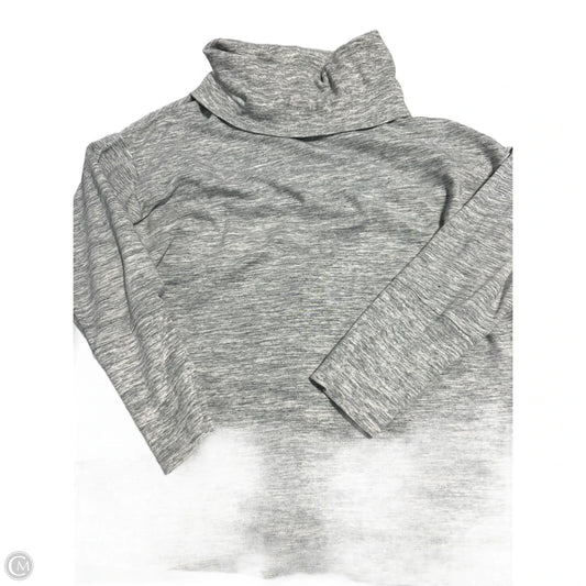 Top Long Sleeve By Ava & Viv In Grey, Size: Xl