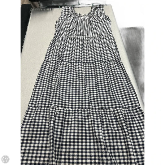 Dress Casual Maxi By Christopher And Banks In Plaid Pattern, Size: M