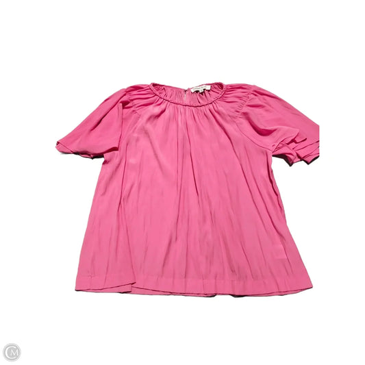 Top Short Sleeve By Rose And Olive In Pink, Size: M