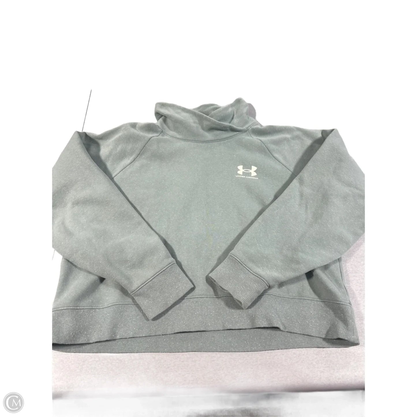 Sweatshirt Collar By Under Armour In Green, Size: M