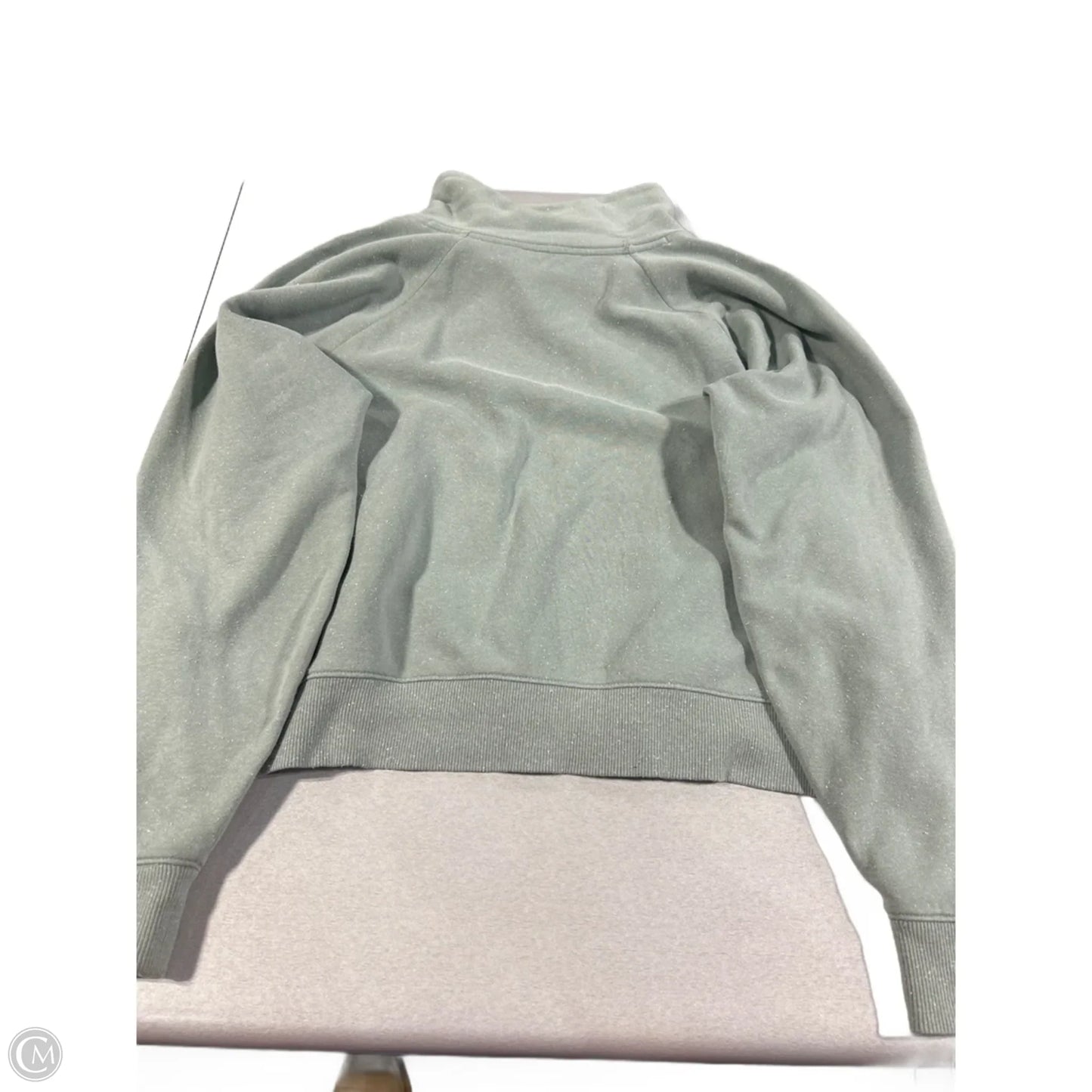 Sweatshirt Collar By Under Armour In Green, Size: M