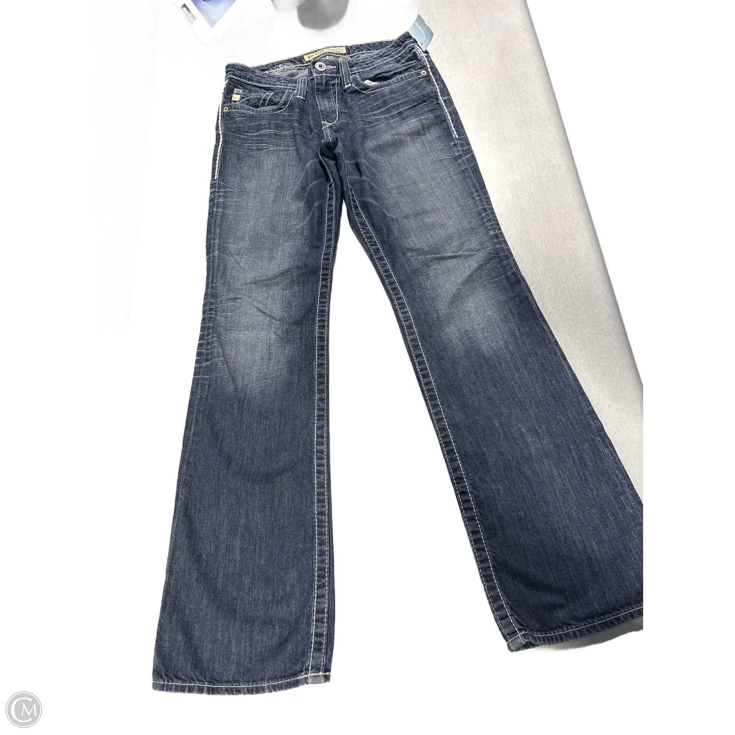 Jeans Boot Cut By Big Star In Blue Denim, Size: 6