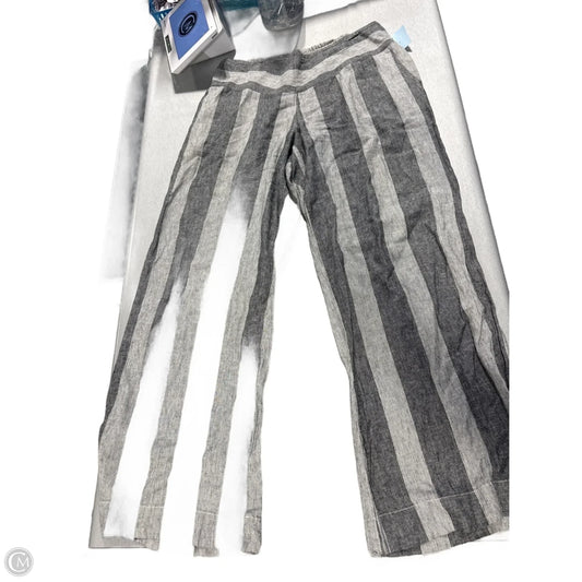 Pants Linen By C Est. 1946 In Striped Pattern, Size: L