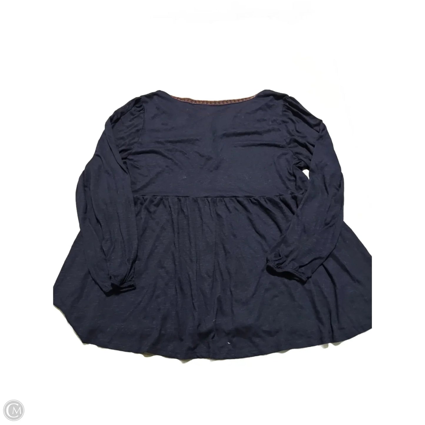 Top Long Sleeve By Torrid In Blue, Size: L