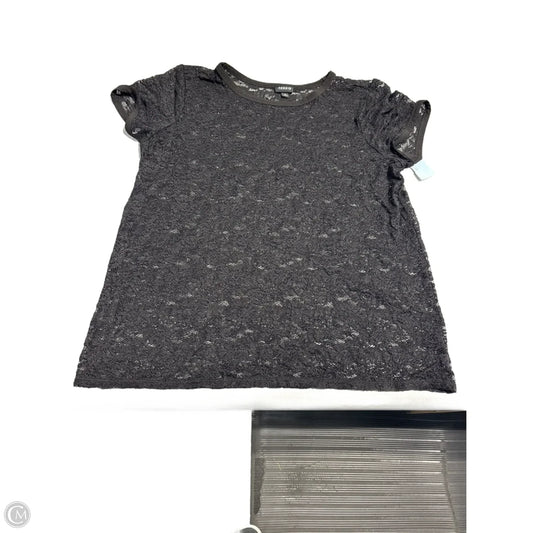 Top Short Sleeve By Torrid In Black, Size: L