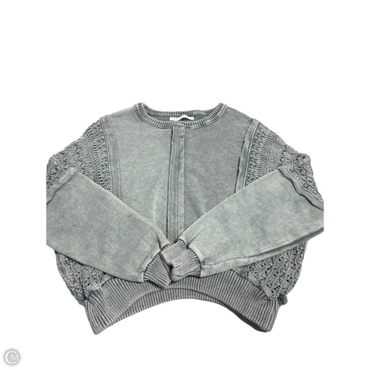 Top Long Sleeve By Altard State In Grey, Size: S