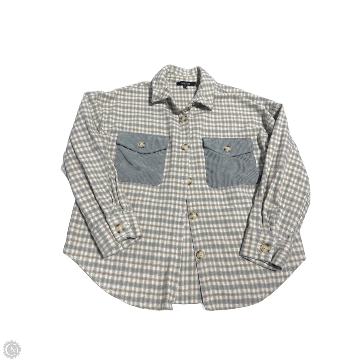 Jacket Other By Mine In Plaid Pattern, Size: S