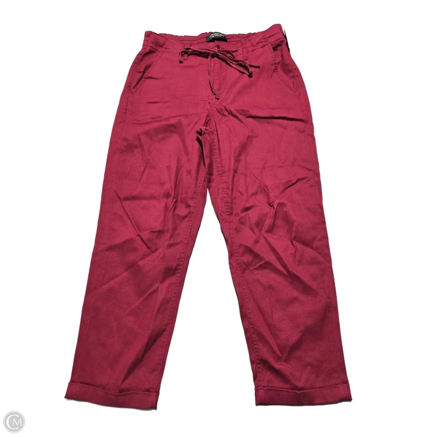Pants Cargo & Utility By Liverpool In Red, Size: 10