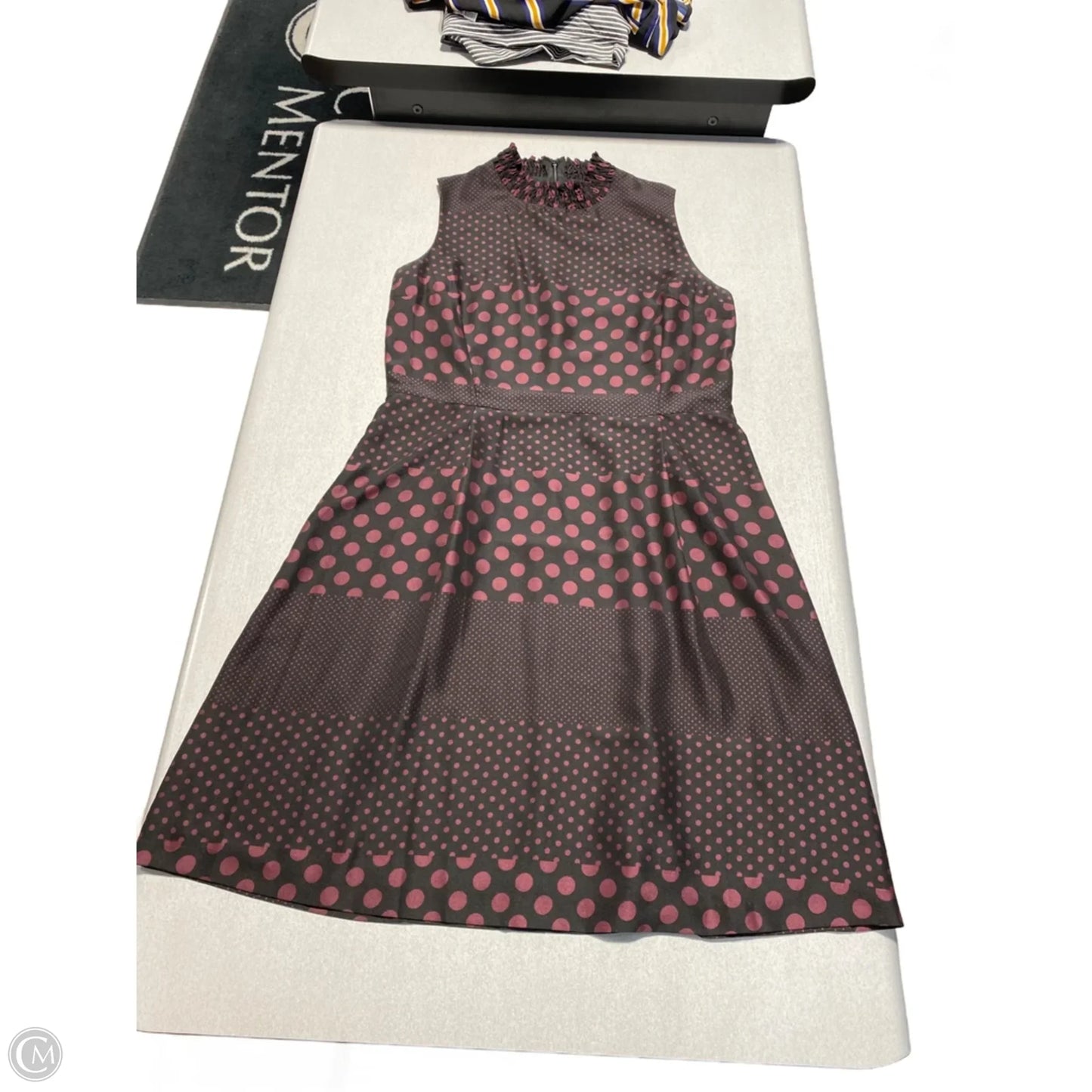 Dress Casual Maxi By Who What Wear In Black & Purple, Size: Xl