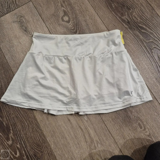 Athletic Skirt By Zyia In White, Size: L