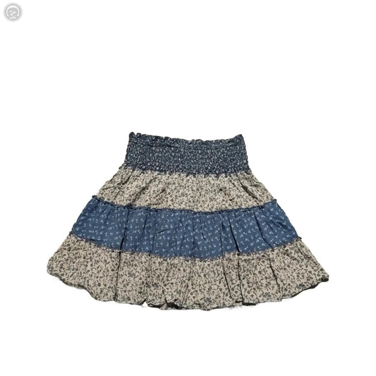 Skirt Mini & Short By American Eagle In Blue, Size: Xs
