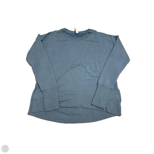 Top Long Sleeve By Athleta In Blue, Size: Xs