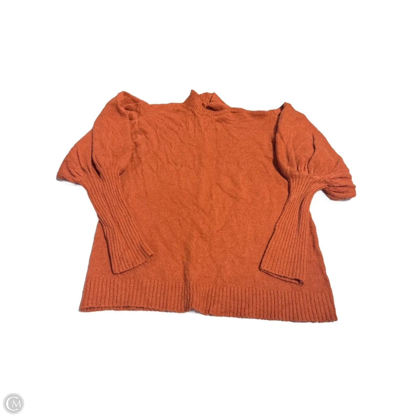 Sweater By Elan In Orange, Size: S