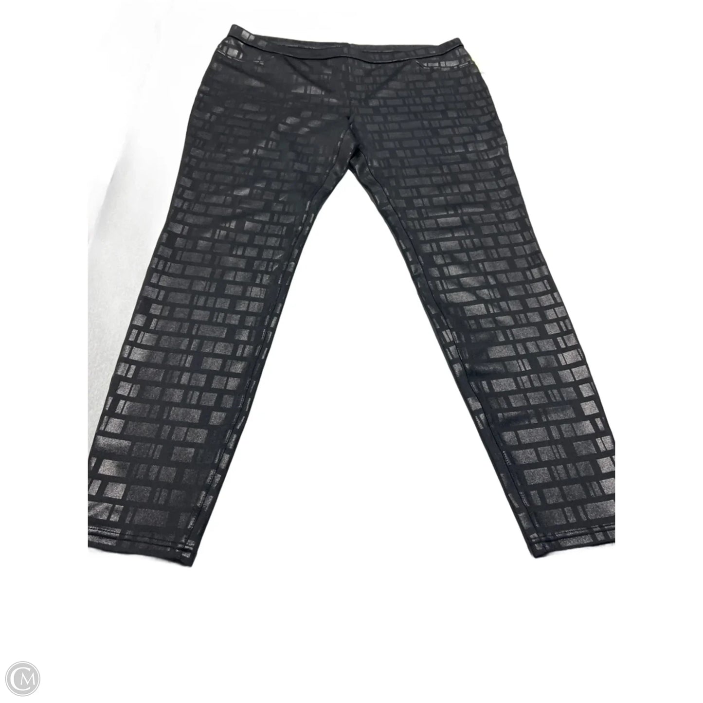 Pants Leggings By Hue In Black, Size: Xl