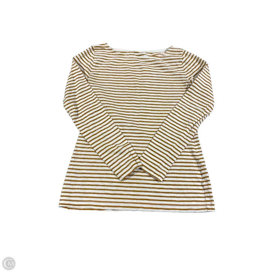 Top Long Sleeve By J. Crew In Striped Pattern, Size: Xs