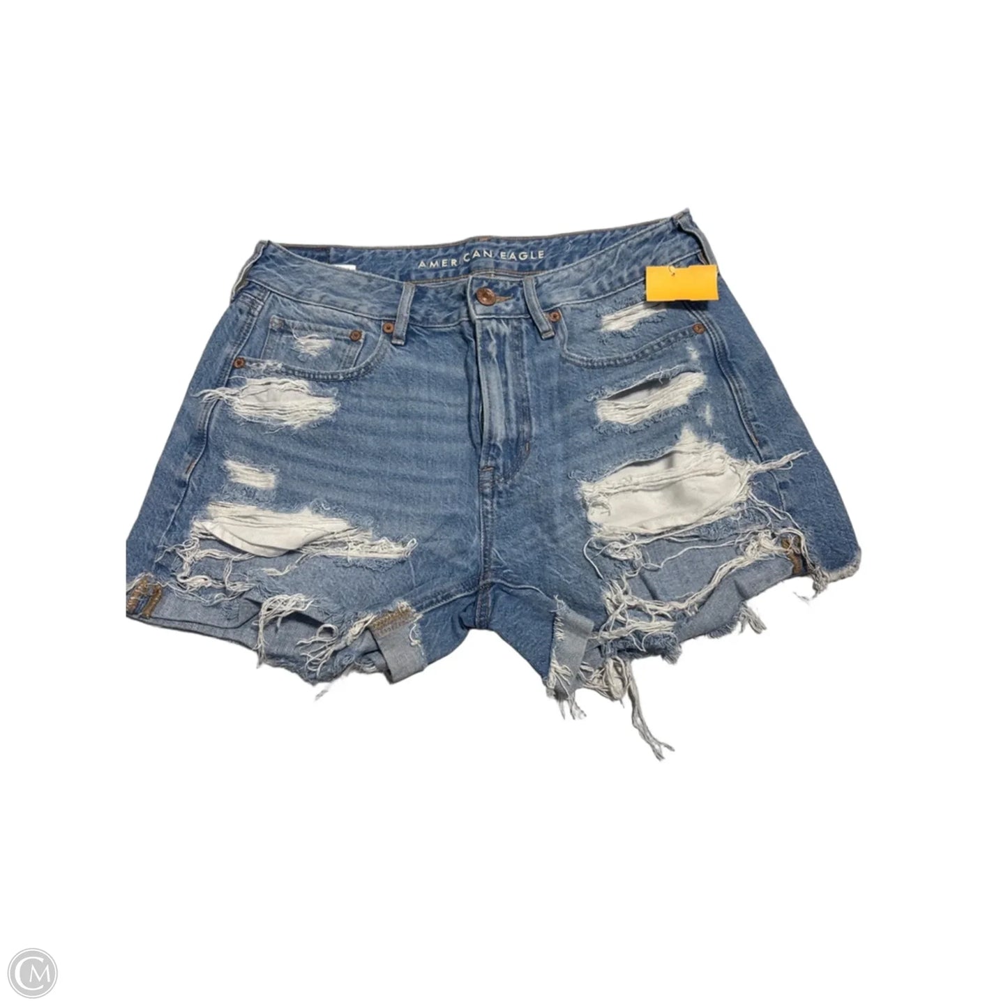Shorts By American Eagle In Blue Denim, Size: 6
