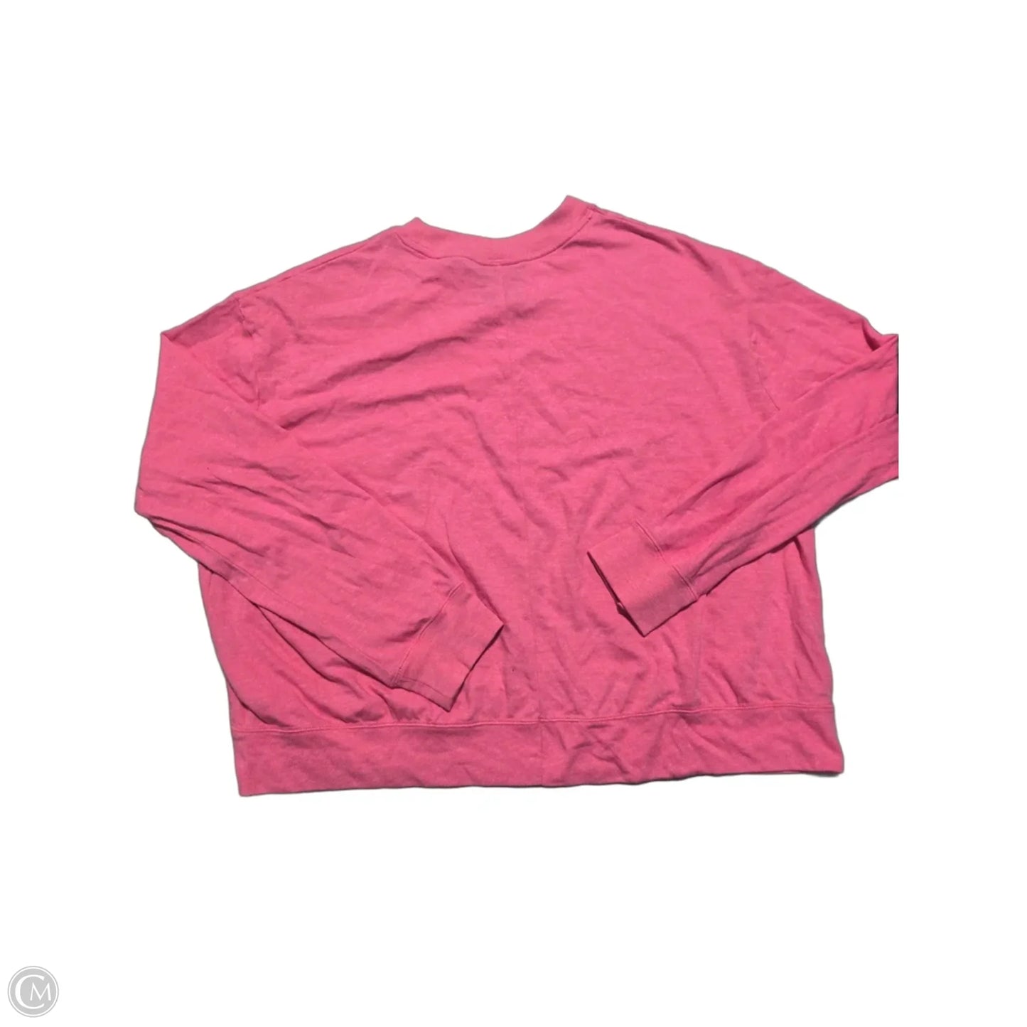 Top Long Sleeve By Nike In Pink, Size: Xl