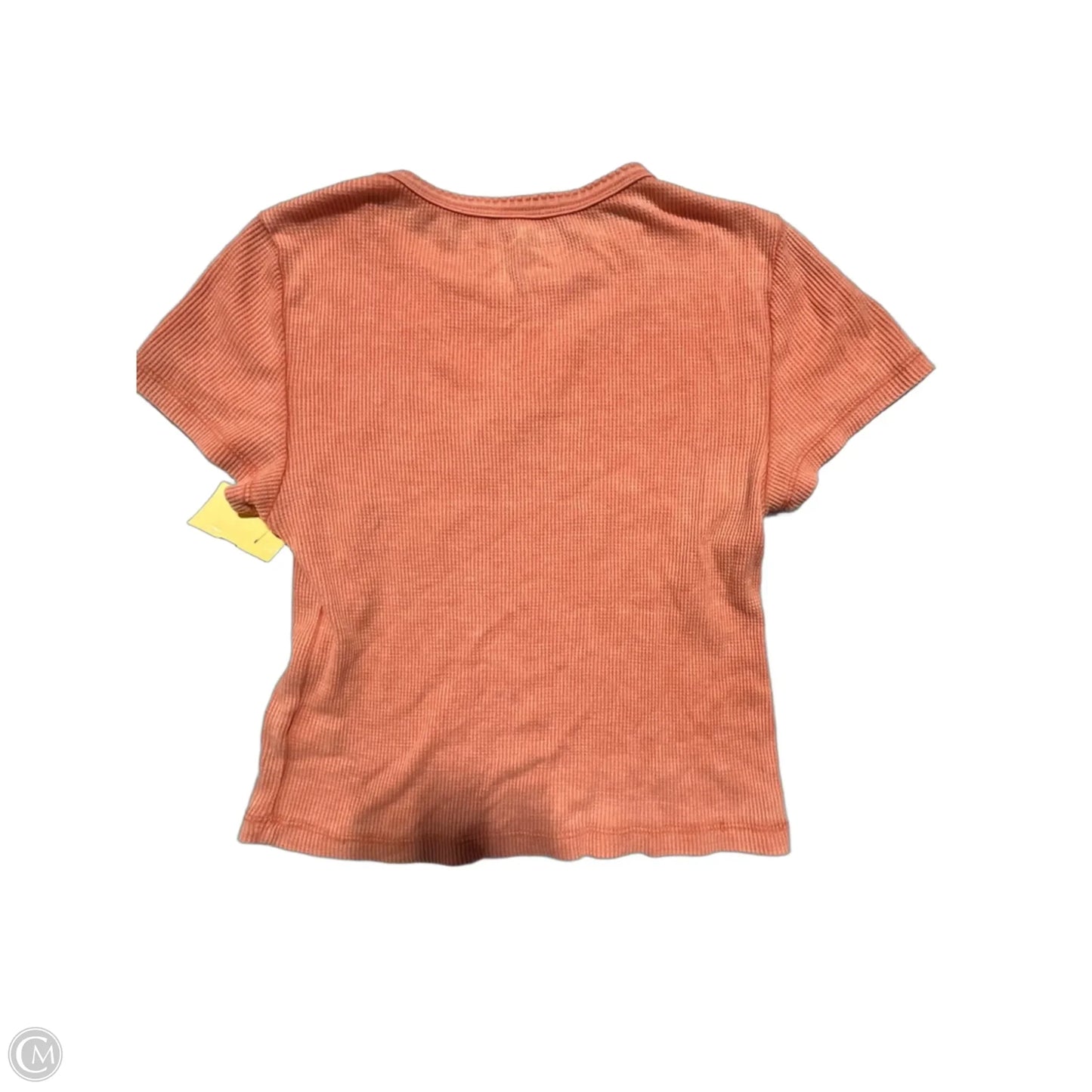 Top Short Sleeve By Aerie In Coral, Size: S