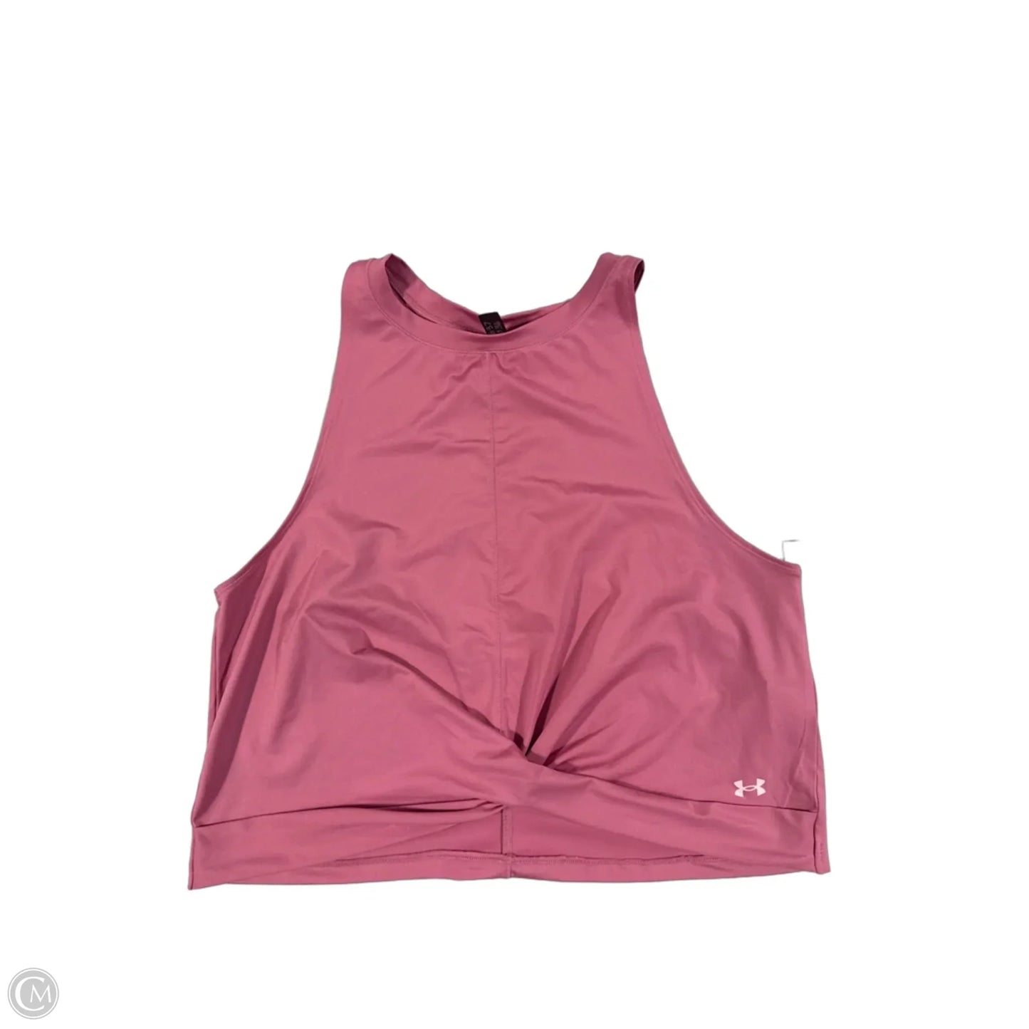 Athletic Tank Top By Under Armour In Pink, Size: Xl