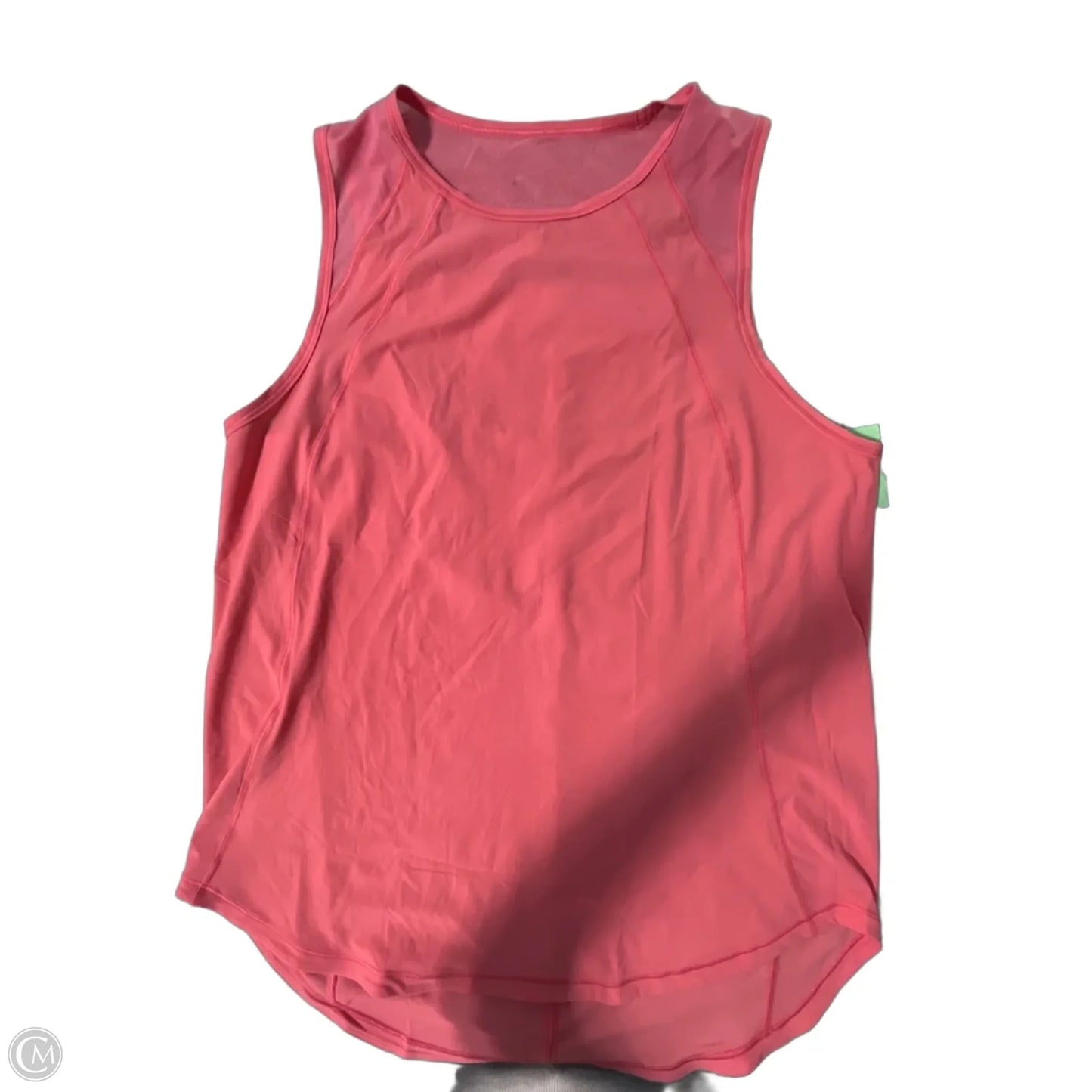 Athletic Tank Top By Lululemon In Pink, Size: L