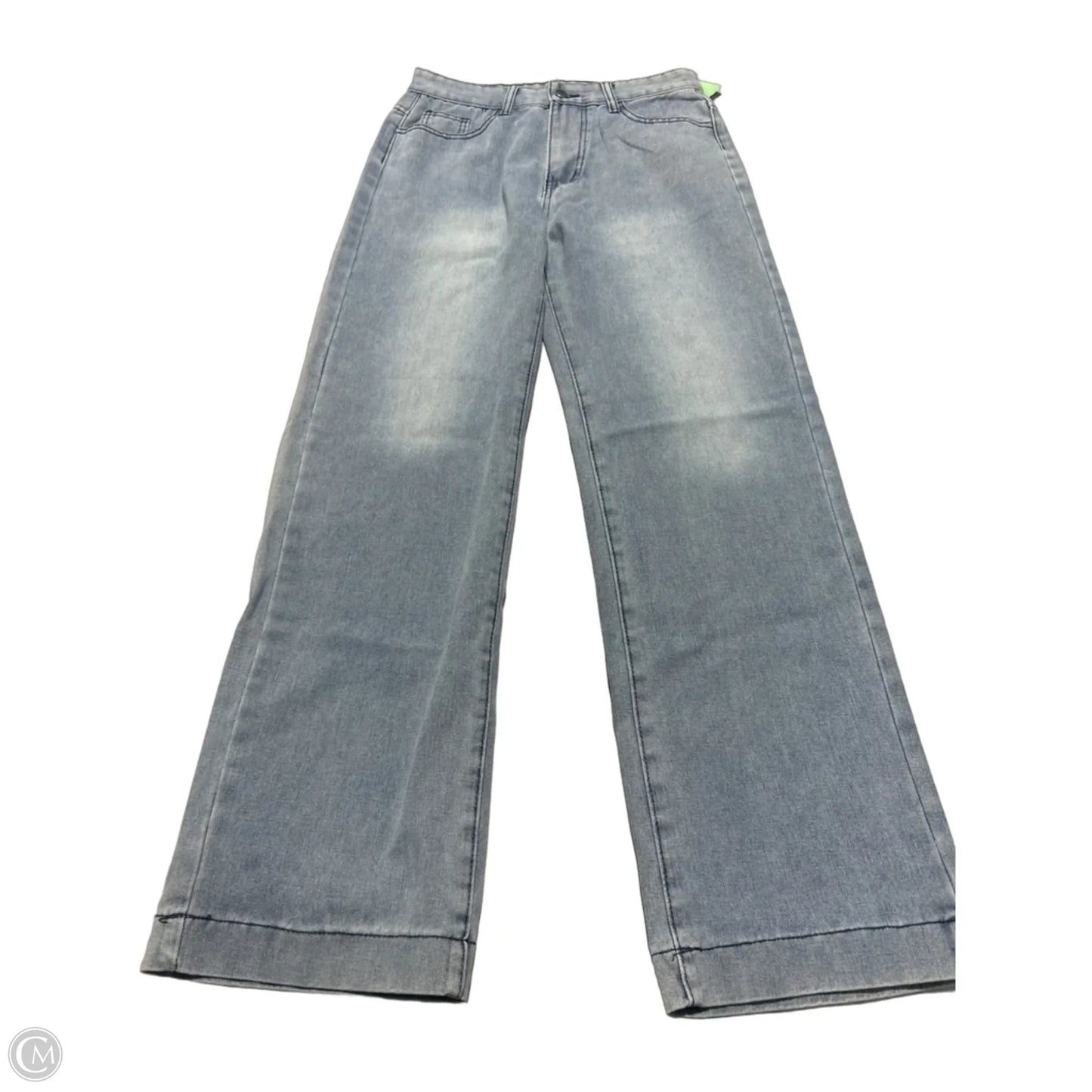 Jeans Wide Leg By Cmc In Blue Denim, Size: 8